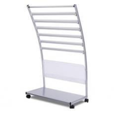 得力（deli）9303報(bào)刊架海量型 灰色 1只裝